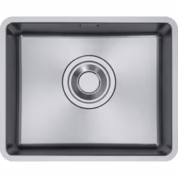 Franke Maris Quiet MQX 110-50, Lavello sottopiano, Rettangolare, Acciaio inox, Acciaio inox, 1 ciotole, Rettangolare
