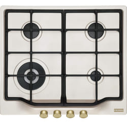 Franke Country FCH 600 CO Bianco Da incasso 59 cm Gas 4 Fornello(i)