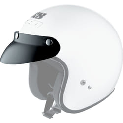 IXS Picco di casco jet visiera, nero per uomo