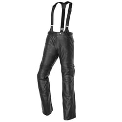 IXS Grimstad Pantaloni in pelle impermeabile, nero, dimensione 62 per uomo