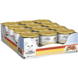 Purina - gourmet diamant sfilaccetti di manzo naturale 24 lattine da 85 gr
