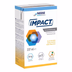 Alimento a fini medici speciali Nestlè Impact Oral utile per potenziare le difese immunitarie in preparazione ad un intervent ...
