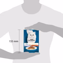 GOURMET Gatto Perle Duetti con Vitello e Anatra, 85g - Vista aggiuntiva 3