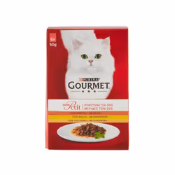 Porzioni più piccole, più varietà e niente sprechi. Proprio come te, il tuo gatto è un vero intenditore e adora la varietà: p ...