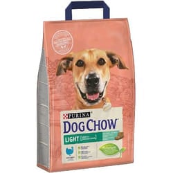 Purina DOG CHOW Light Adult 2,5 kg Adulto Tacchino