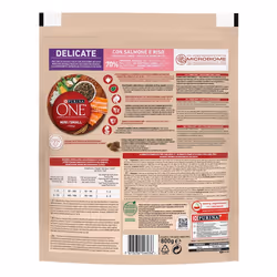 Purina ONE 12511356 cibo secco per cani 800 g Adulto Riso, Salmone - Vista aggiuntiva 2
