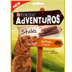 Deliziosi stick per cani, arricchiti con vitamine e nutrienti aiutano amantenere il tuo cane sempre in forma mantenendo i den ...