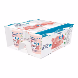 Nestlè Resource Aqua+ 3N1 Acqua Gelificata Gusto Pesca 4 Pezzi