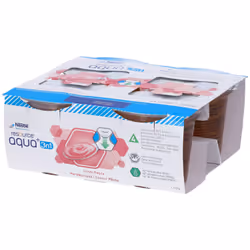Nestlè Resource Aqua+ 3N1 Acqua Gelificata Gusto Pesca 4 Pezzi