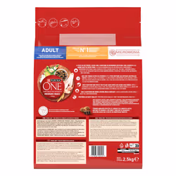 Purina ONE Medium / Maxi > 10kg Adult Ricco in Pollo con Riso (2,5 kg) - Vista aggiuntiva 3