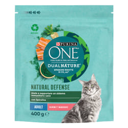 Purina ONE DualNature cibo secco per gatti 400 g Adulto Salmone