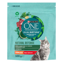Purina ONE DualNature cibo secco per gatti 400 g Adulto Manzo