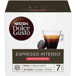 Nescafé Dolce Gusto Espresso Intenso Decaffeinato Capsule caffè Tostatura media 30 pz
