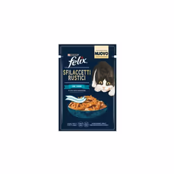 Purina Felix sfilaccetti rustici è un prodotto con teneri sfilaccetti in una gustosa salsa che il tuo gatto adorerà, hanno un ...