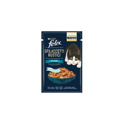 Felix Sfilaccetti Rustici per Gatti Adulti da 80 gr Tonno - Purina