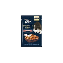 Felix Sfilaccetti Rustici per Gatti Adulti da 80 gr Salmone - Purina