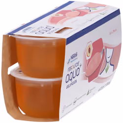 Nestlè Resource Aqua+ Acqua Gelificata Gusto Pesca 4X125g