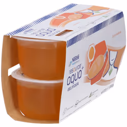 Nestlè Resource Aqua+ Acqua Gelificata Gusto Arancia 4X125g