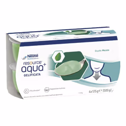 Nestlè Resource Aqua+ è un'acqua gelificata facile da deglutire