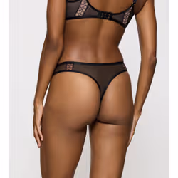 Triumph Palina Cosmic Heartbeat Bikini Nero - Vista aggiuntiva 3