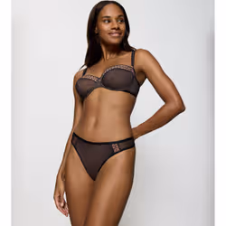 Triumph Palina Cosmic Heartbeat Bikini Nero - Vista aggiuntiva 5