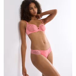 Triumph Wild Peony Florale Slip brasiliani Rosa - Vista aggiuntiva 5