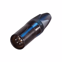 Neutrik NC5MXX-BAG, XLR, Nero, Argento/Nickel, IP40, 1 mm², 1500 V