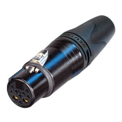 Neutrik NC10FXX-14-B cavo di collegamento XLR Nero