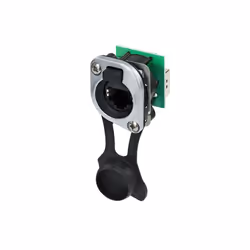 Neutrik NE8FDP-TOP, CuSn8, Nero, Acciaio inox, Bronzo, Acciaio al cromo vanadio, Zinco, Cat5e, Nichel, IP65