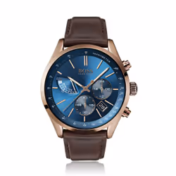HUGO BOSS 7613272292382, Maschio, Acciaio inox, Marrone