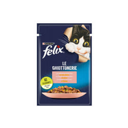 Felix Le Ghiottonerie per Gatto da 85 gr Salmone e Zucchine - Purina
