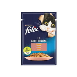 Felix Le Ghiottonerie per Gatto da 85 gr Salmone - Purina