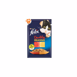 FELIX® Doubly Delicious è una gamma di ricette irresistibili, dall'aspetto, dal profumo e dal gusto così deliziosi, che ti se ...
