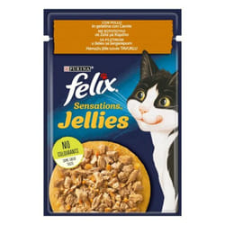 Felix Sensations Jellies 85gr Pollo e Carote