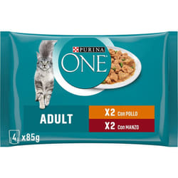 One filettini in salsa per gatti adult 1 pacco contentente 4 x 85 gr bigusto - Purina