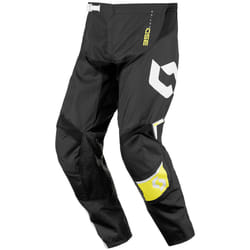 Scott 350 Dirt Bambini Motocross pantaloni, nero-giallo, dimensione 26