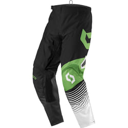 Scott 350 Track Bambini Motocross pantaloni 2017, nero-bianco, dimensione XL