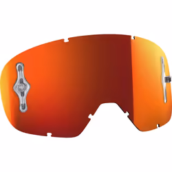 Scott Buzz MX Works Chrome Obiettivo sostitutivo, arancione per uomo