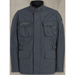 Belstaff Macklin Giacca Motociclista, blu, dimensione S per uomo