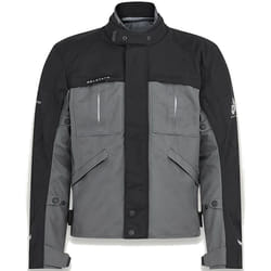 Belstaff Highway Giacca tessile moto, nero-grigio, dimensione 3XL per uomo