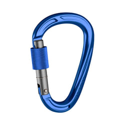 Mammut Crag HMS Screw Gate Moschettone di blocco A forma di D Blu, Grigio 1 pz
