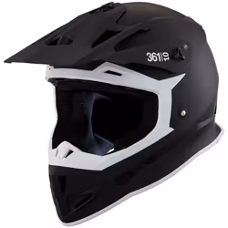 iXS 361 1.0 Casco di motocross, nero-bianco, dimensione XL per uomo