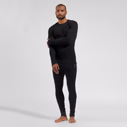 Odlo 159122-15000 pantalone sportivo Maschio Nero Poliestere - Vista aggiuntiva 5