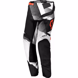 Scott 350 Dirt Pantaloni motocross 2018, nero-bianco, dimensione 32 per uomo