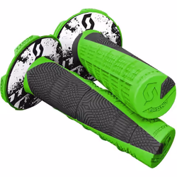 Scott Duece Plus Donut Grip Motocross, nero-verde