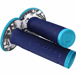 Scott SX II Plus Donut Grip Motocross, blu