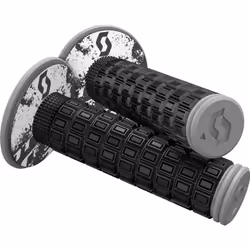 Scott Mellow Plus Donut Grip Motocross, nero-grigio