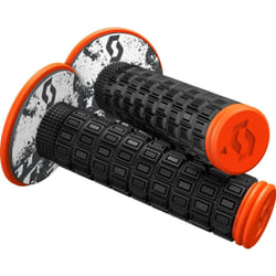 Scott Mellow Plus Donut Grip Motocross, nero-arancione