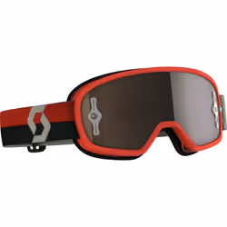 Scott Buzz Pro Chrome Occhiali Da Motocross per bambini, rosso
