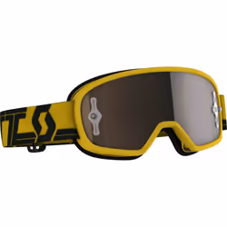 Scott Buzz Pro Chrome Occhiali Da Motocross per bambini, nero-giallo